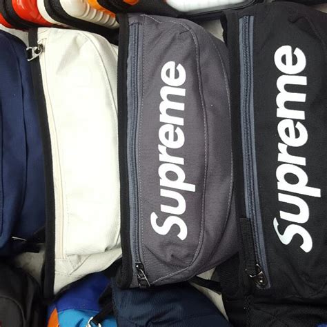 fake supreme sling bag